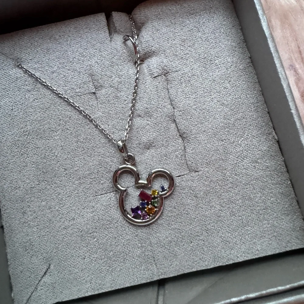 Park Exclusive Disney Necklace - 14k and Gemstone 💎 - Picture 6 of 12